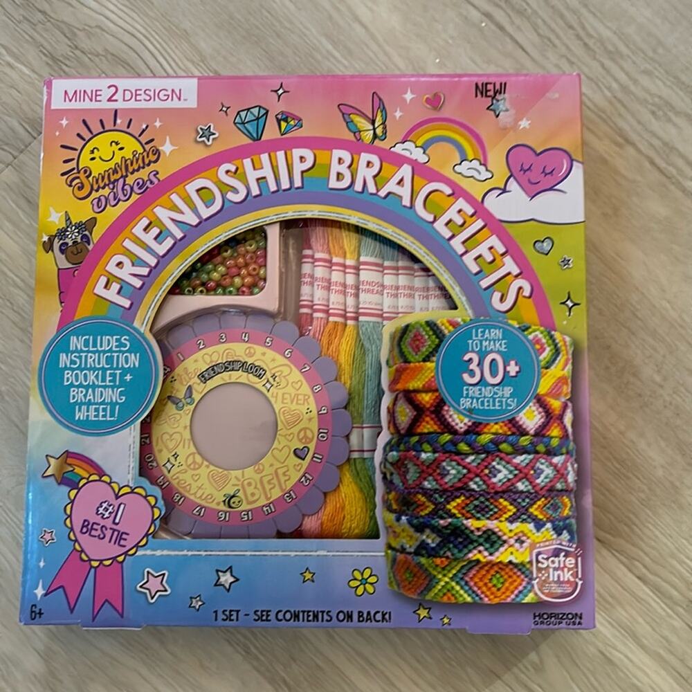 Friendship bracelet kit nwt unopened crafty maker kit steam fashion nwt